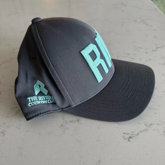 G/Fore Riviera Country Club Hat RIV Grey Adult Snapback Cap Golf Genesis Open - Picture 2 of 8